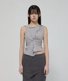 Asymmetric Snap Hoodie