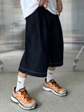 Linen Bermuda Denim Pants