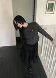 FLOW TIE COTTON SKIRT