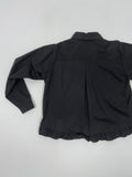 Peach Frill Loose-Fit Shirt