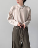 Weaver Half-Neck Knit T-Shirt