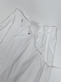 Unbalance Nylon Strap Wide Pants