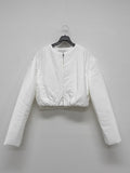 Coco No Collar Short Padded Jacket