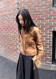 SUEDE MOTO JACKET