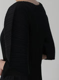 [Premium] Issey Pleats Kabra Sleeve Long One Piece