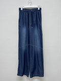 [unisex] Dart Washing Banding Long Denim Pants