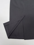 [Setup Available/Three-Piece] Bird H-Line Long Skirt