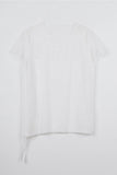 Crunchy mesh string tee