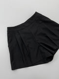 Anton two-tuck culotte pants