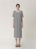 Chensi Stripe Round One Piece