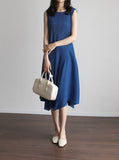 [Premium] Solean Pleated Volume Sleeveless One Piece