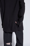 damage hole black jeans