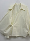 Rio Poplin Wrap Loose Fit Shirt