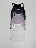 Ribbed sleeveless top
