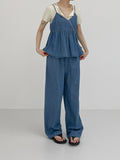 Summer frill bustier sleeveless