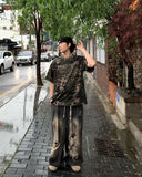 MOON Camo Short Sleeve T-Shirt