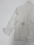 [summer] Rib pin tuck linen overfit jacket