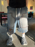 Dirty Crush Bermuda Banding Denim