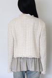 Bolero tassel tweed jacket