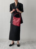 Kanna Linen 3 Button Overfit Half Jacket
