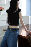 Manny thin wide denim
