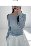 Tico See-Through Layered T-Shirt