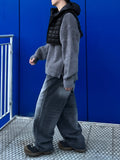 Vintage Brush Gray Denim