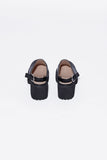 strap button shoes