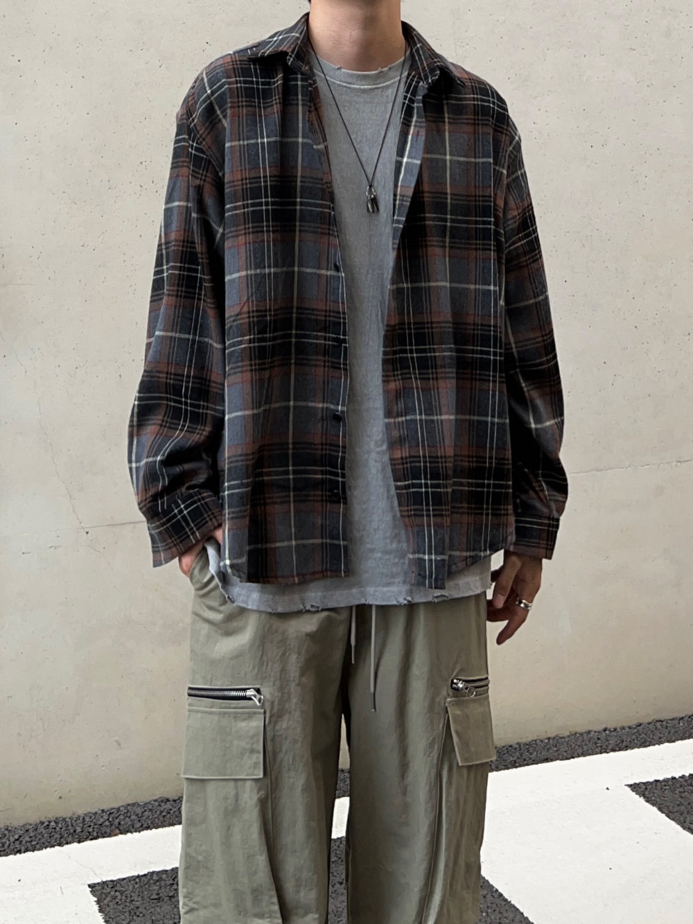 【KOOLOSET】Cow Vintage Check Shirt KOOLOSET (クロゼット) - カウビンテージチェックシャツ / Cow