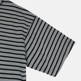 Pigment Stripe Collar Short Sleeve Tee