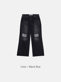 Isle Damage Flare Denim Pants