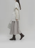 [Premium] Whole Garment Wool Back Round Knit