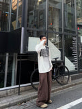 Rivet Side Detail Cotton Pants