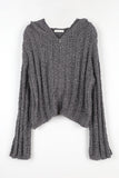 Hood Boucle Two-Way Zip-Up