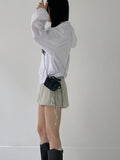 Slo Nylon Wrap Culottes Pants