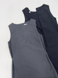 Joanne Nylon Sleeveless Wrap One Piece Long