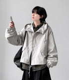 Midori Crop Balloon Field Jacket