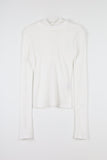 Finger slim hooded top