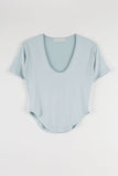 U-neck Slim T-shirt