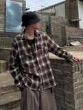 Or Button Check Shirt