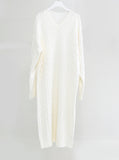 Fib V-Neck Cable One Piece