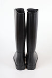 simple long rain boots