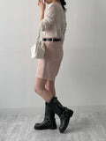 Hachi Strap Loose Fit Cardigan
