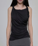 Braided Asymmetrical Sleeveless