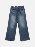 Ness Washed Flare Denim Pants
