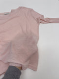 Boatneck Tencel See-Through T-Shirt