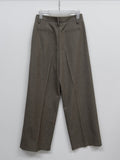 [Setup Available] Blan Two-Tuck Wide Slacks