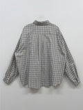 Vine Tartan Check Loose-Fit Shirt