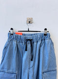 City balloon denim half PT