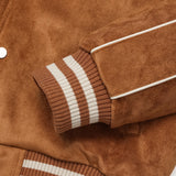 Suede Piping Line Varsity Padding